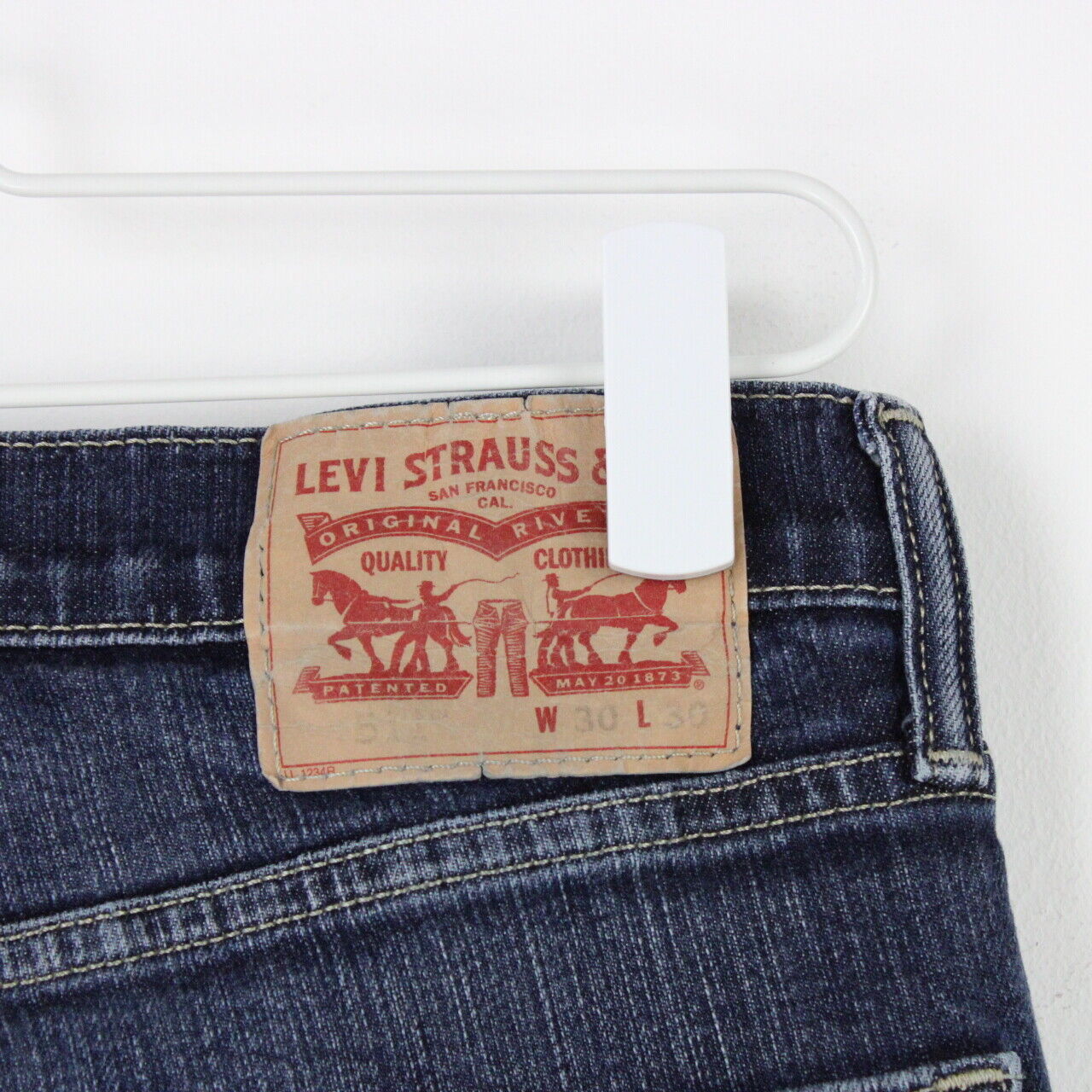 Mens LEVIS 511 Jeans Dark Blue | W30 L28