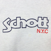 Load image into Gallery viewer, SCHOTT NYC 90s Sweatshirt Grey | Large

