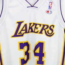 Load image into Gallery viewer, Vintage CHAMPION LA LAKERS Jersey White | Medium
