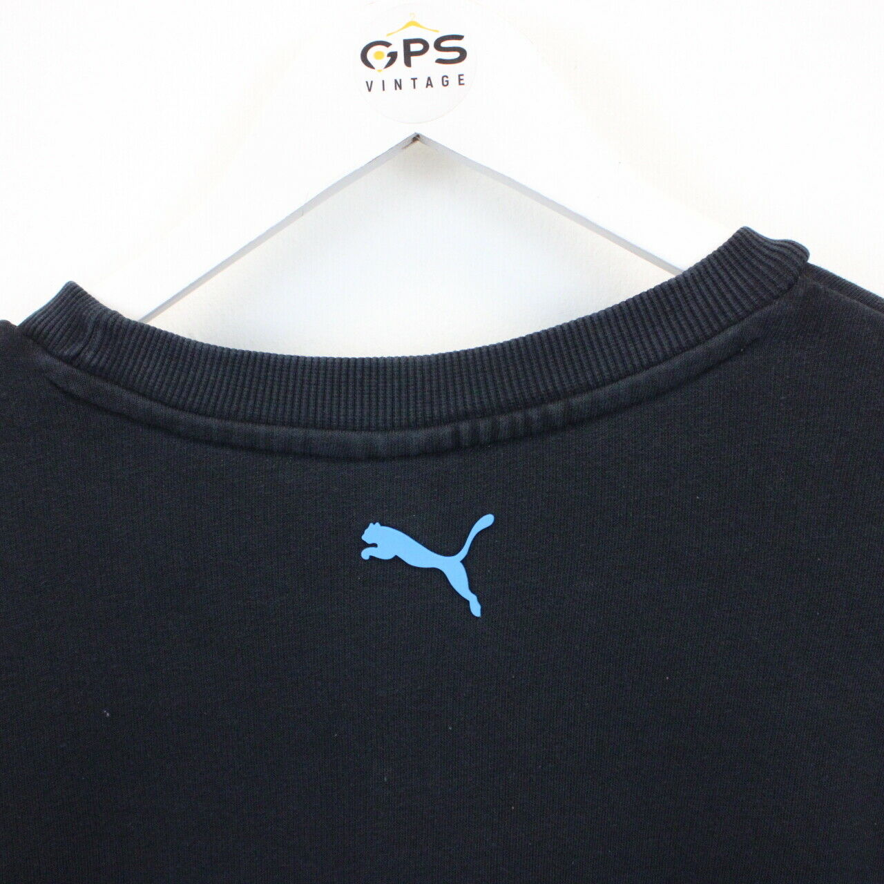 PUMA 00s Sweatshirt Navy Blue | Large