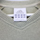 ADIDAS 00s Knit Sweatshirt Beige | Large