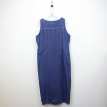Load image into Gallery viewer, Womens 90s Dress Blue | Medium
