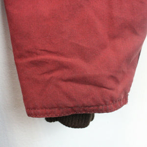 Womens BARBOUR Bedale Waxed Jacket Red | Medium