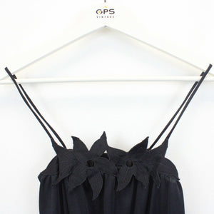 Womens 80s Dress Black | Small