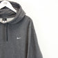NIKE Hoodie Grey | XL