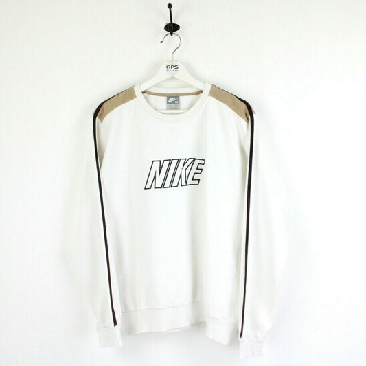 NIKE 00s Sweatshirt White | Medium