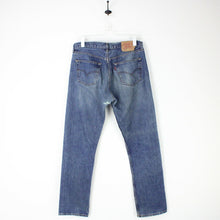 Load image into Gallery viewer, Mens LEVIS 501 Jeans Mid Blue | W33 L34
