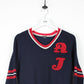 Womens ARMANI Knit Sweatshirt Navy Blue | Medium