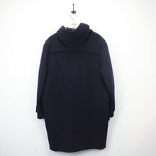 Load image into Gallery viewer, BURBERRYS 90s Wool Duffle Coat Navy Blue | Large
