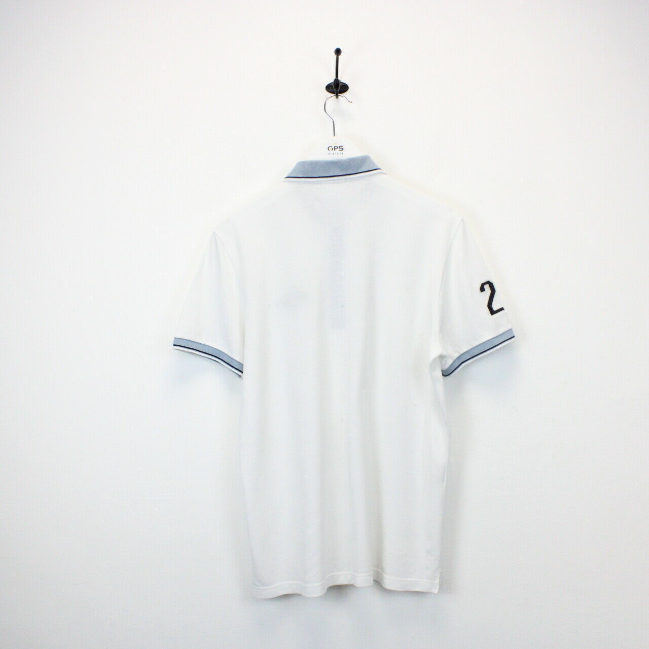 LACOSTE Polo Shirt White | Medium