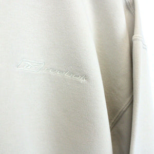 REEBOK 00s Sweatshirt Beige | XS