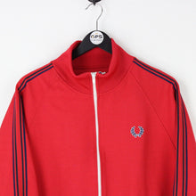 Load image into Gallery viewer, Mens FRED PERRY 90s Track Top Red | Medium
