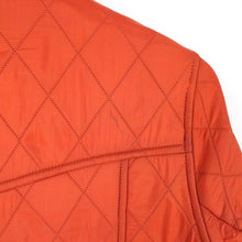 Load image into Gallery viewer, Womens BARBOUR INTERNATIONAL Quilt Jacket Orange | Medium
