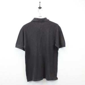 BURBERRY 00s Polo Shirt Black | Large