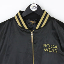 Load image into Gallery viewer, Womens ROCAWEAR Varsity Jacket Black | Medium
