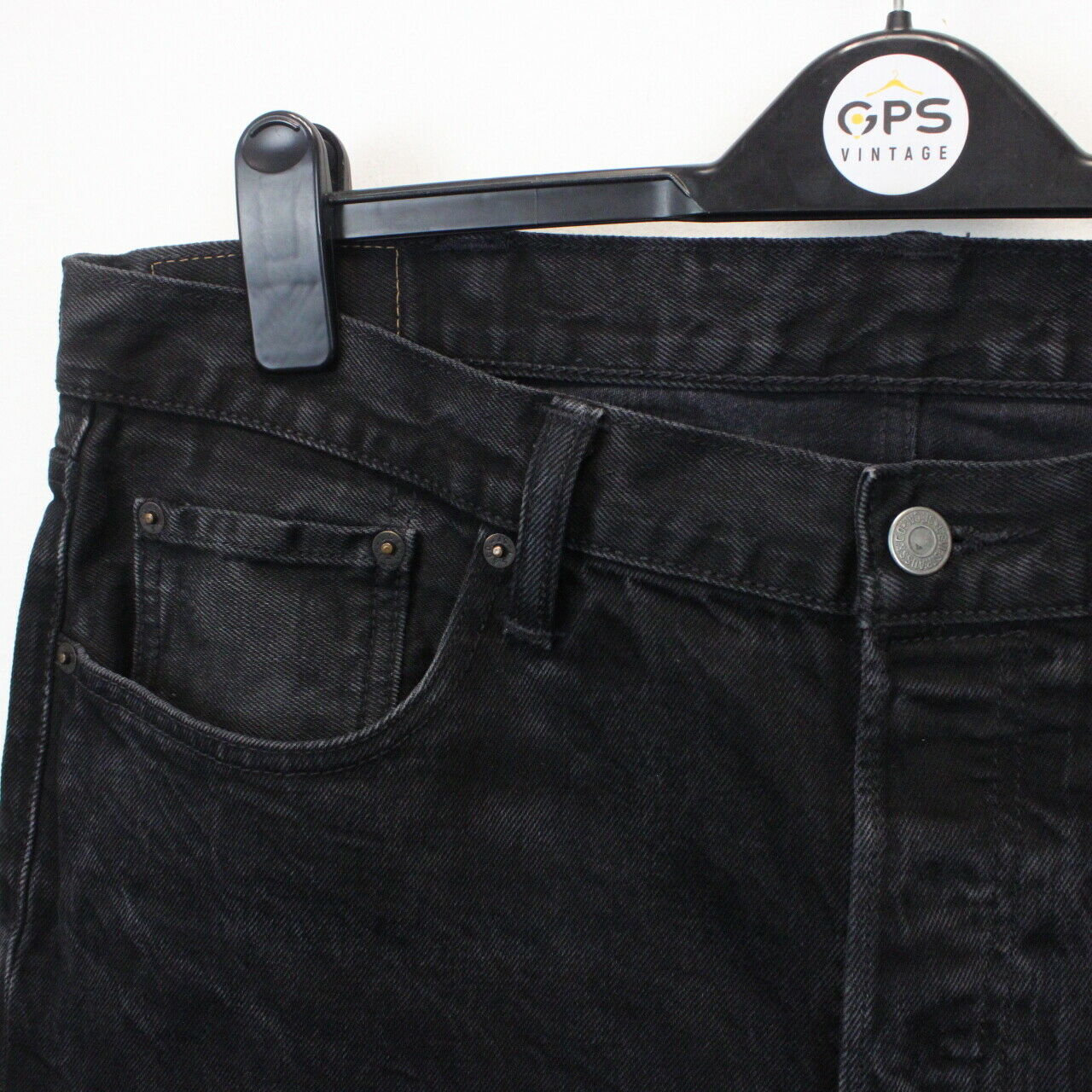 LEVIS 501 S Jeans Black Charcoal | W38 L32