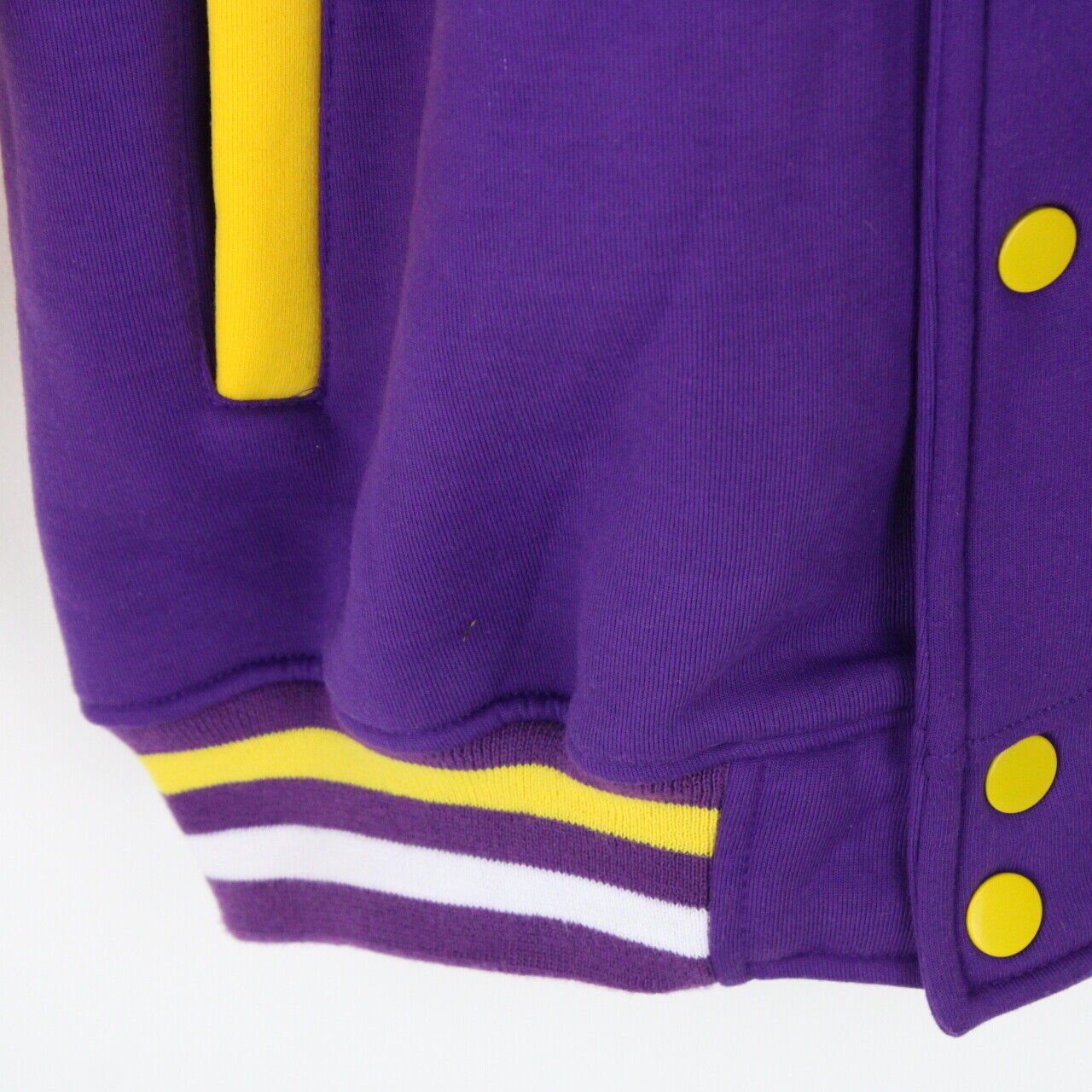 Mens LOS ANGELES Varsity Hoodie Purple | Large