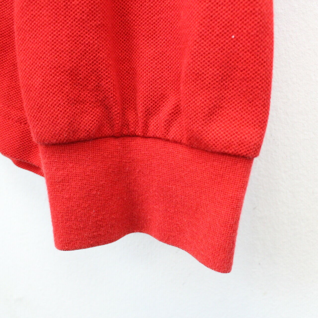 LACOSTE Rugby Polo Shirt Red | Medium