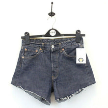 Load image into Gallery viewer, Womens LEVIS 501 Shorts Dark Blue | W26
