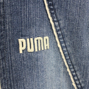 Womens PUMA 00s Denim Jacket Blue | Small