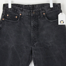 Load image into Gallery viewer, Mens LEVIS 615 Jeans Black Charcoal | W34 L28
