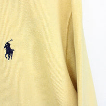 Load image into Gallery viewer, RALPH LAUREN 90s 1/4 Zip Sweatshirt Yellow | Medium
