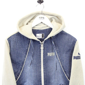 Womens PUMA 00s Denim Jacket Blue | Small