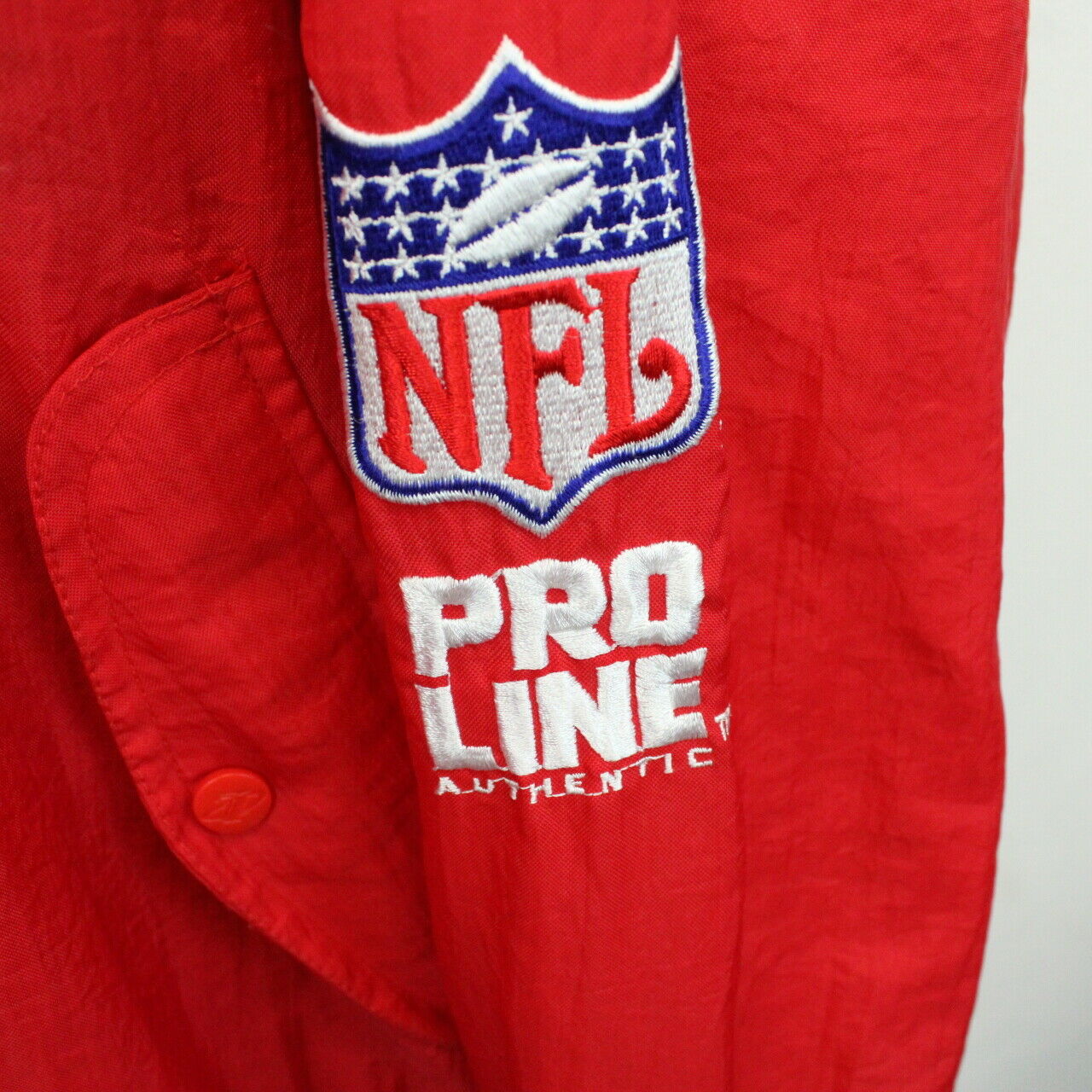 NFL 90s Kansas City CHIEFS Jacket Red | XL