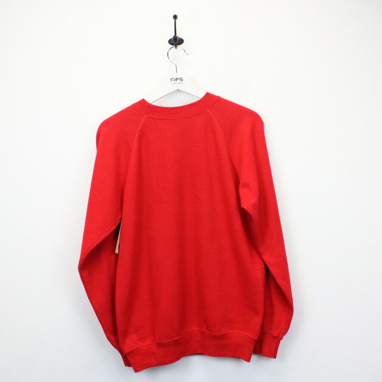 Womens 90s Christmas Sweatshirt Red | Small
