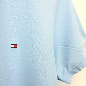 TOMMY HILFIGER Polo Shirt Blue | Medium