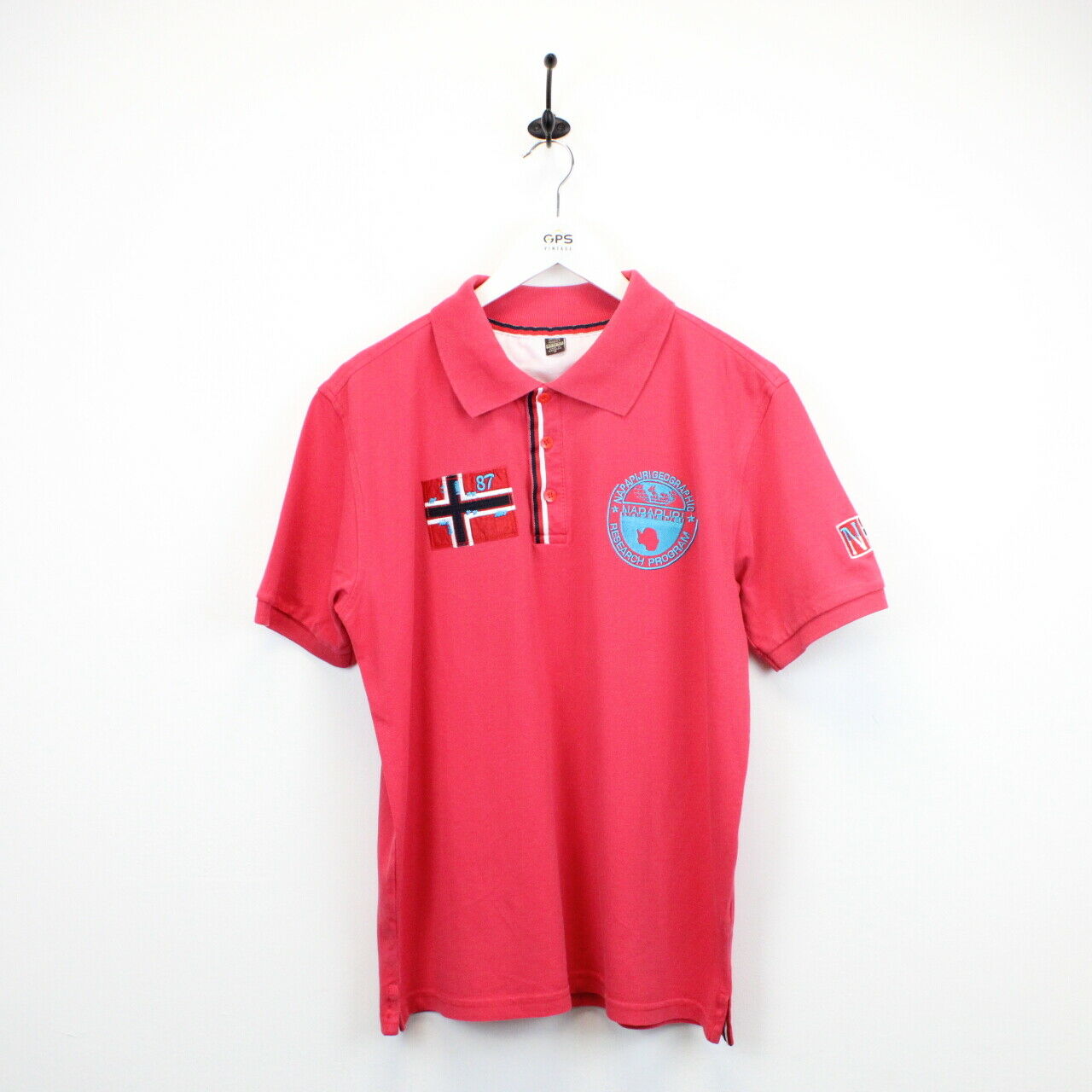 NAPAPIJRI Polo Shirt Pink | Medium