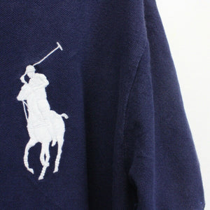 RALPH LAUREN Polo Shirt Navy Blue | Large