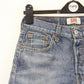 Womens LEVIS 501 Shorts Mid Blue | W29