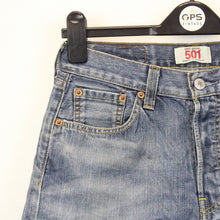 Load image into Gallery viewer, Womens LEVIS 501 Shorts Mid Blue | W29
