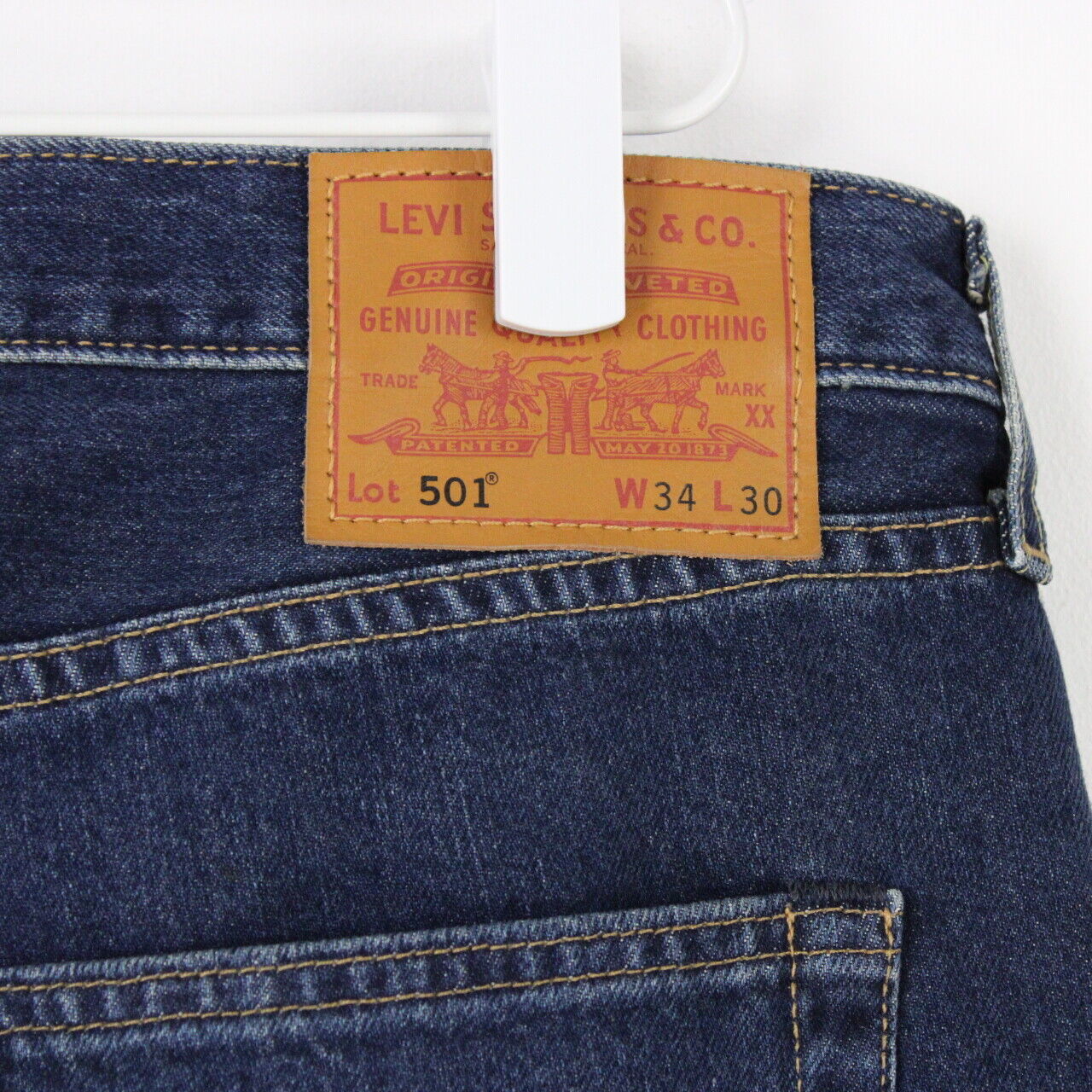 LEVIS 501 Big E Jeans Dark Blue | W36 L32