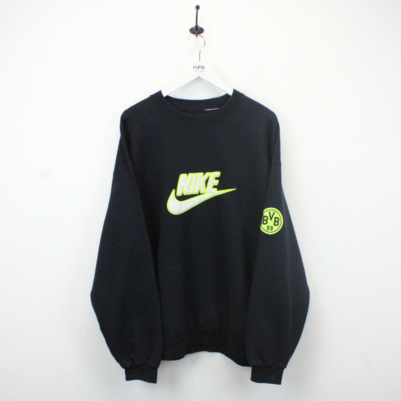 NIKE 90s BORUSSIA DORTMUND Sweatshirt Black | XL