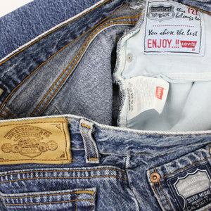 Mens LEVIS 727 Grand Silver Medal Jeans Blue | W31 L34