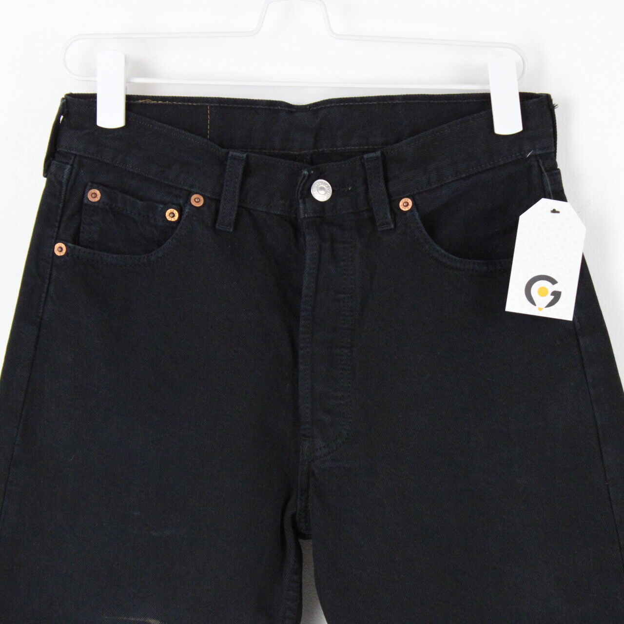Mens LEVIS 501 Jeans Black | W29 L32