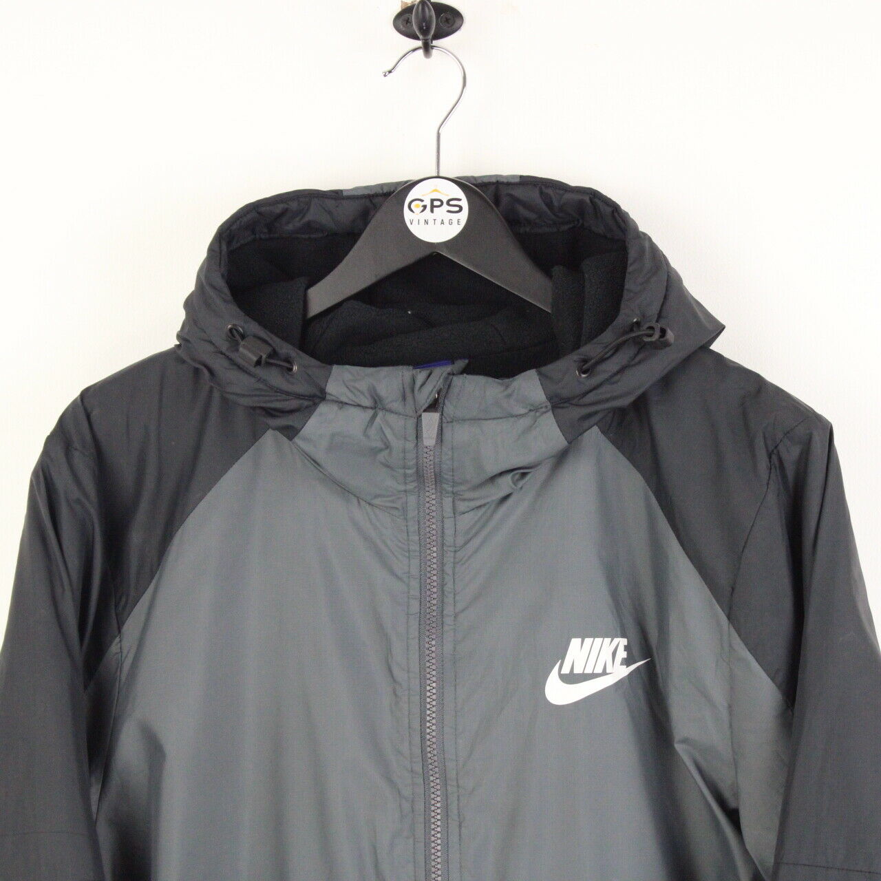 Mens NIKE Jacket Grey | Medium