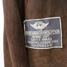 Load image into Gallery viewer, Leather Aviator Jacket Brown | XL
