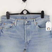 Load image into Gallery viewer, Mens LEVIS 501 Jeans Light Blue | W38 L32
