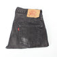 LEVIS 501 Jeans Black Charcoal | W34 L32