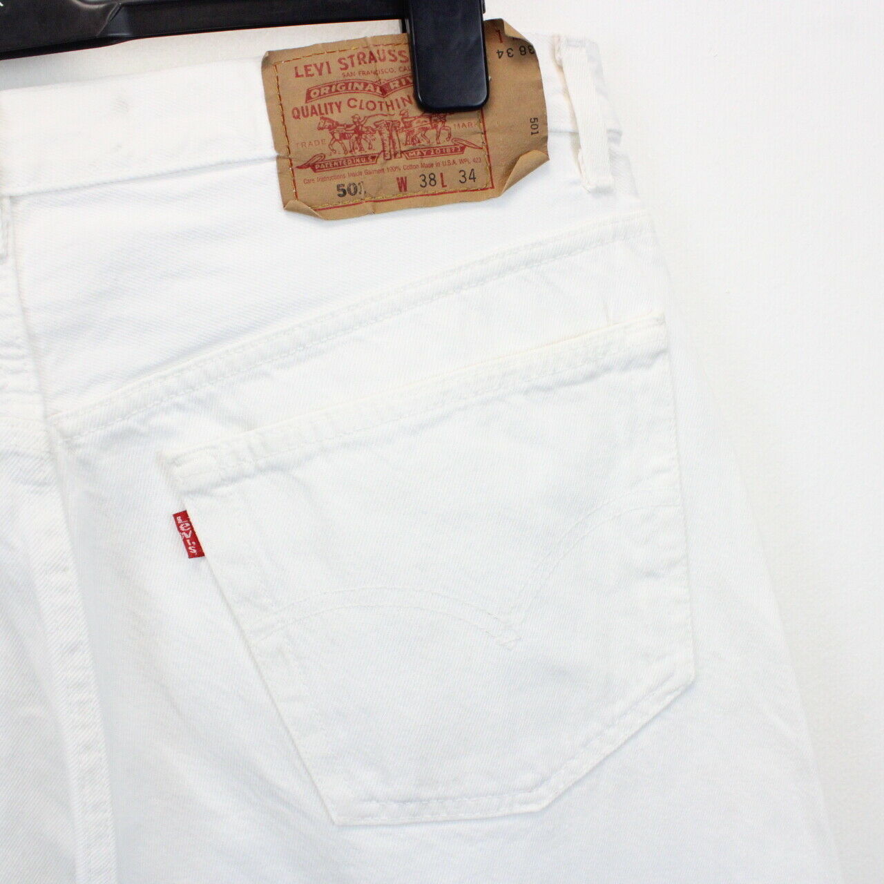 LEVIS 501 Jeans White | W38 L34