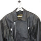 Womens 90s Leather Western Jacket Black | XL