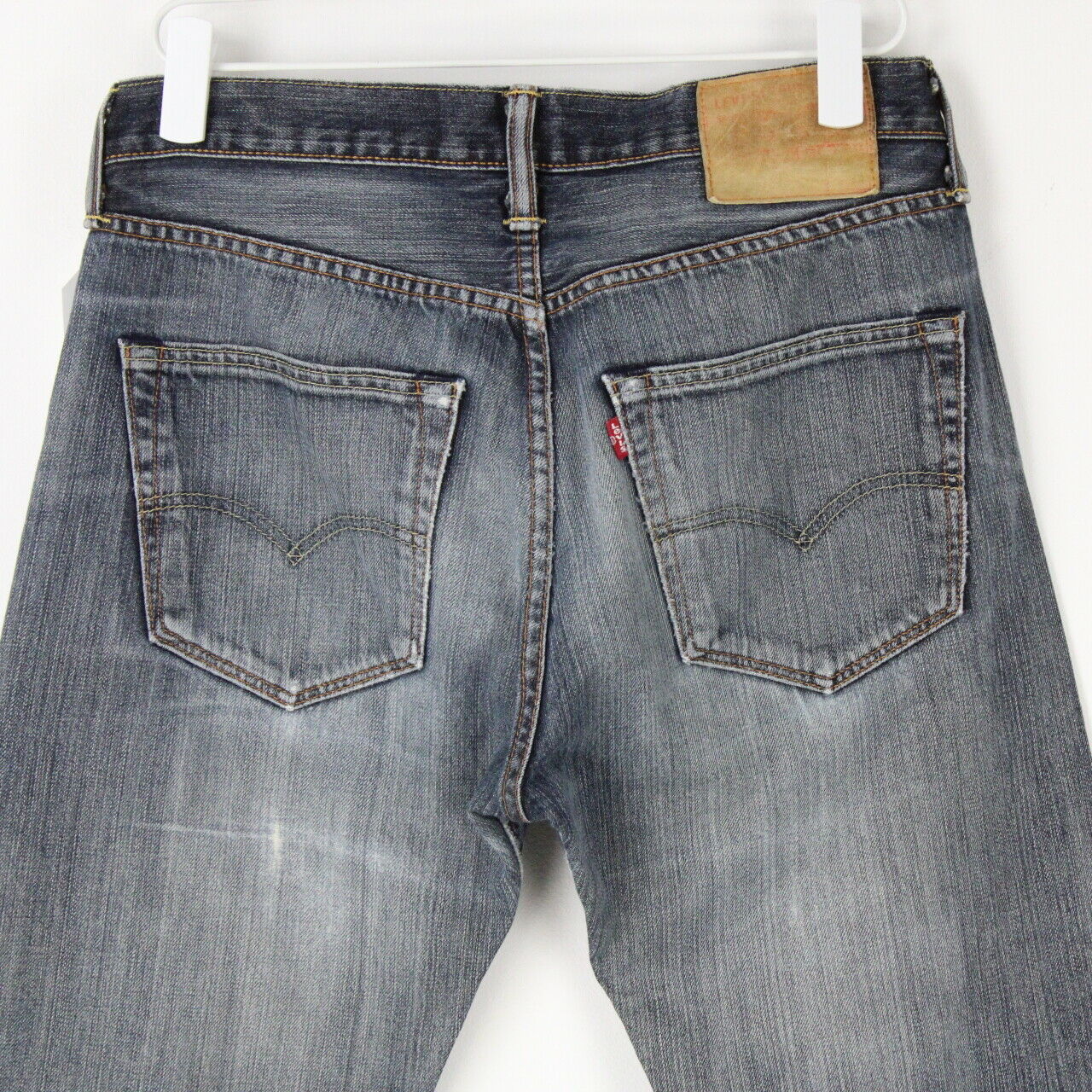 Mens LEVIS 501 Jeans Dark Blue | W31 L30
