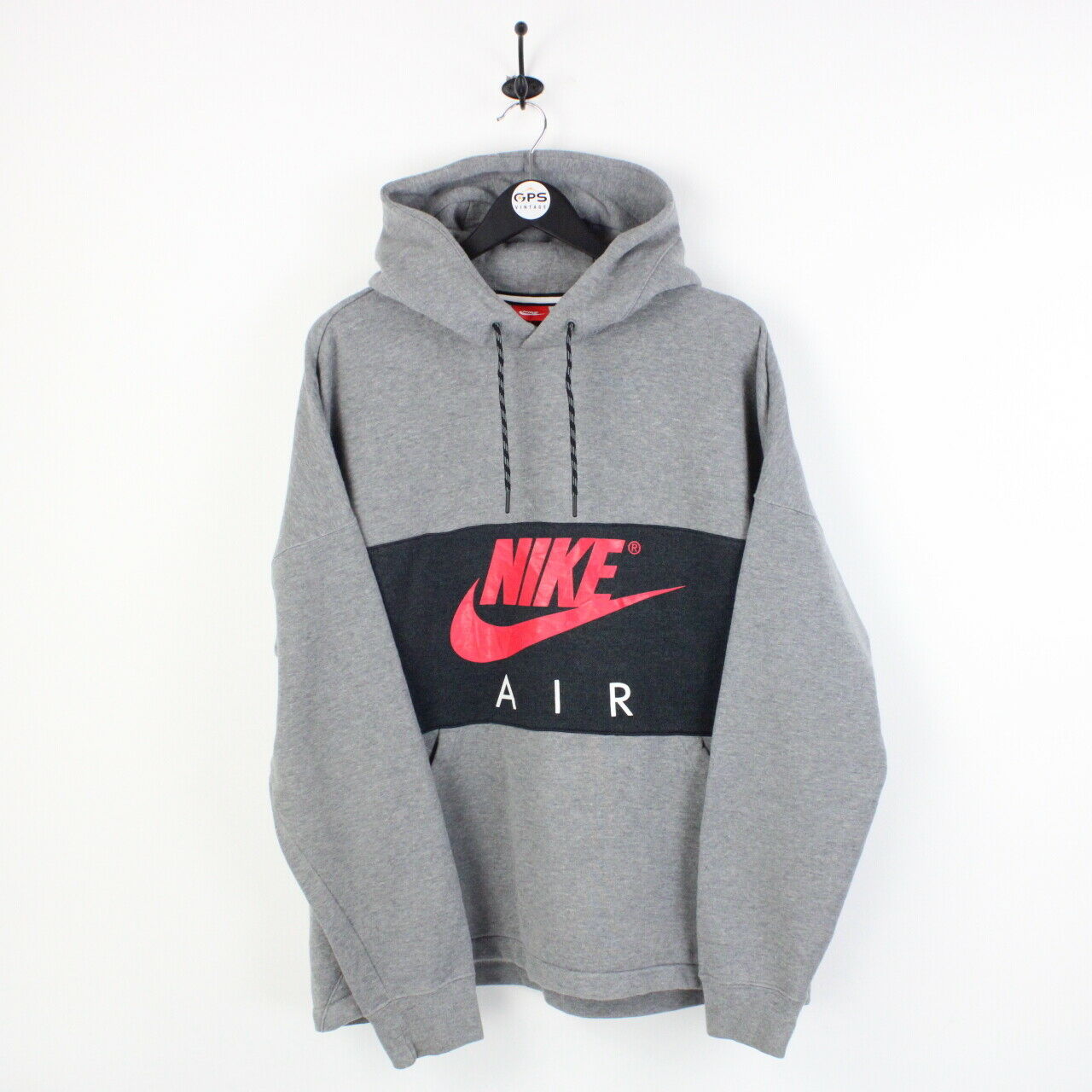 NIKE AIR Hoodie Grey XL – GPS Vintage - Main Image