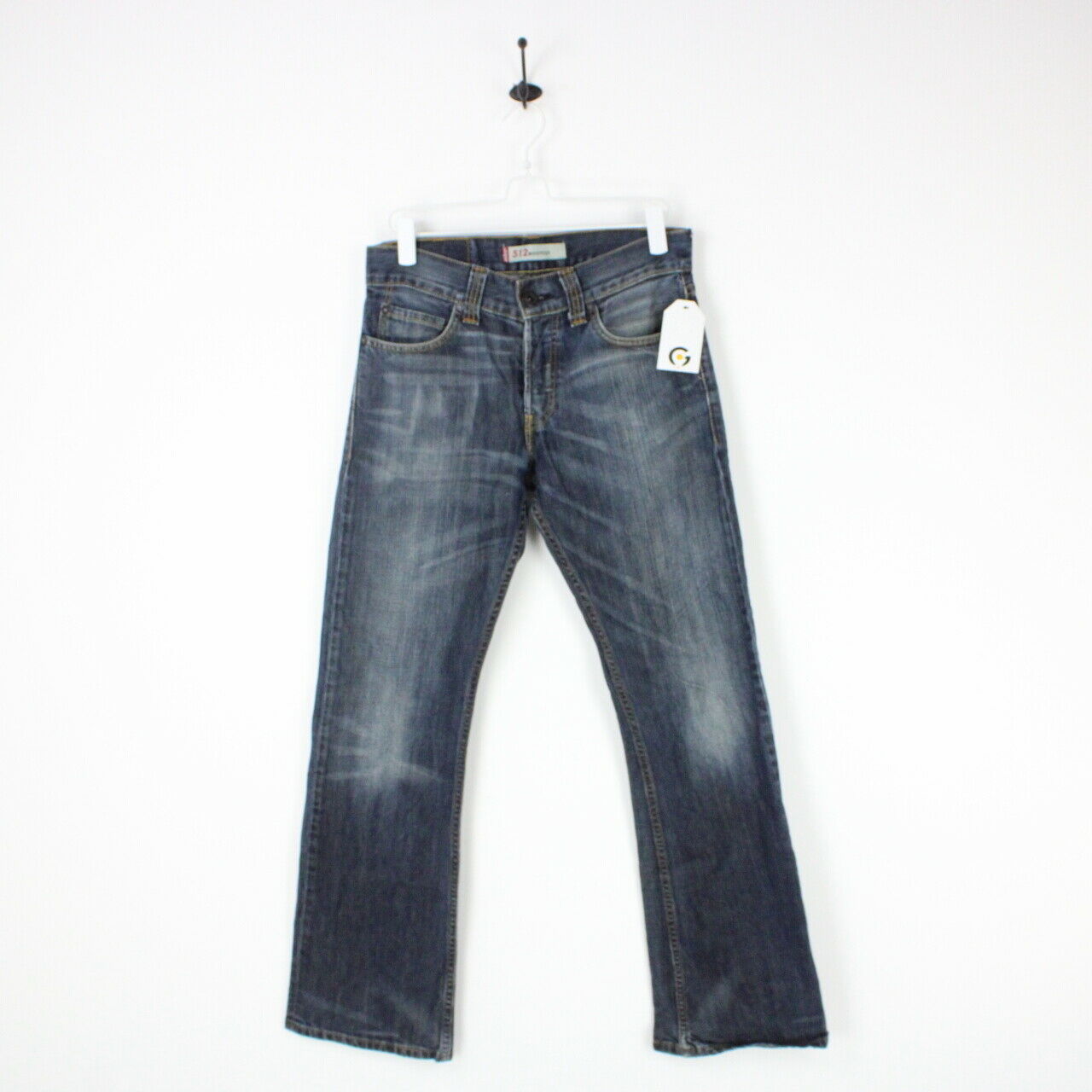 Mens LEVIS 512 Jeans Dark Blue | W31 L34