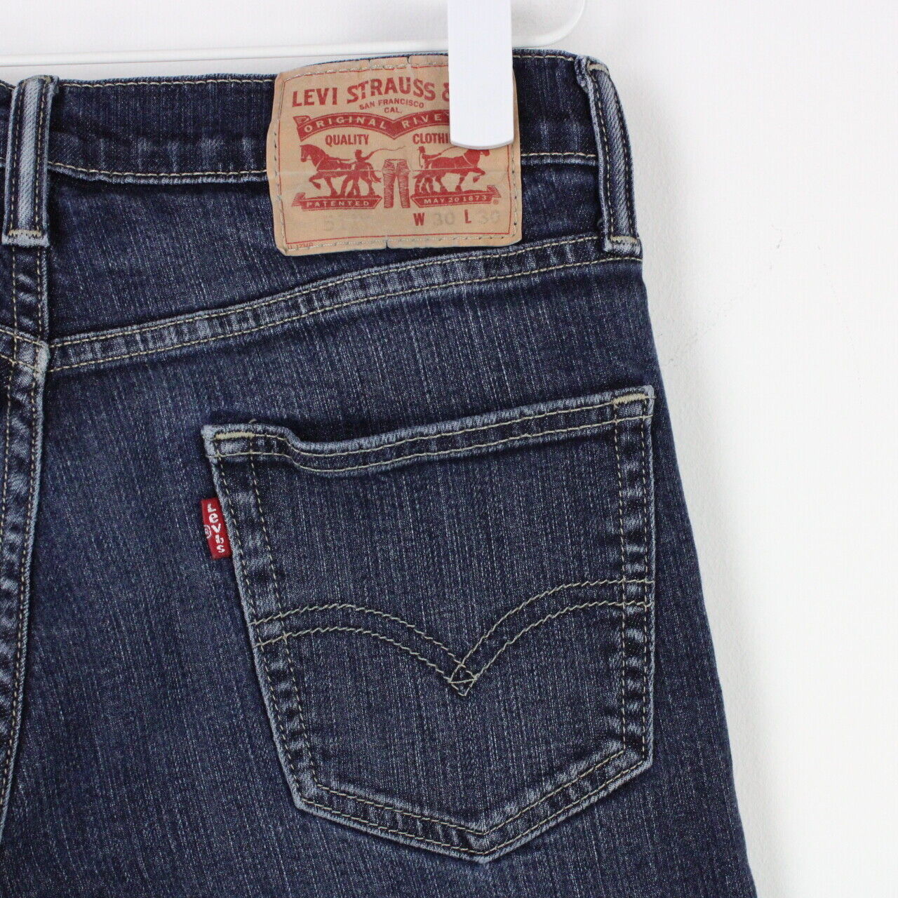 Mens LEVIS 511 Jeans Dark Blue | W30 L28