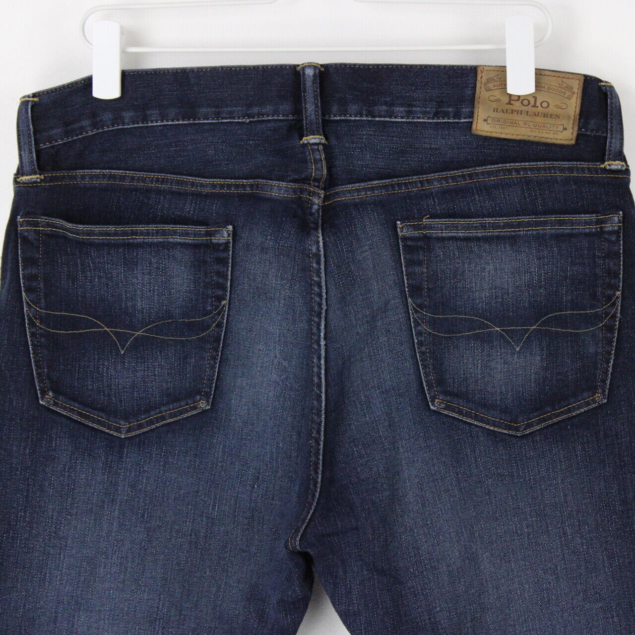 Mens RALPH LAUREN Varick Jeans Dark Blue | W34 L32