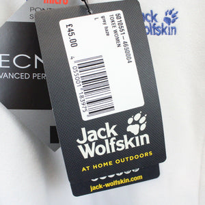 Womens JACK WOLFSKIN Fleece White | Large